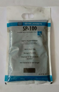 एम वाई के लातीक्रेट SP-100 Stain free Epoxy Grout For Floor & Wall Midnight Black1kg (Hardener :100g Resin :150g & Filler 750g) क्रैक फिलर