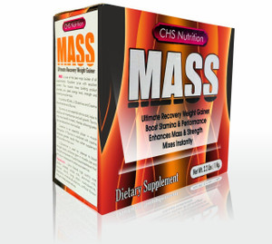 CHS nutrition Mass 3 kg ( Real muscle mass gainer) (1KG*3PACK) Weight Gainers/Mass Gainers