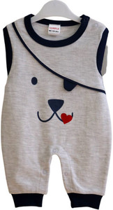 LUV-DUB Romper For Baby Boys & Baby Girls Casual Printed Pure Cotton