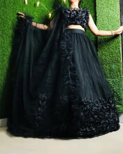 Nepyun Collection Embellished Semi Stitched Lehenga Choli