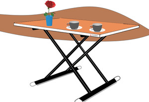 EuroQon Engineered Wood Coffee Table