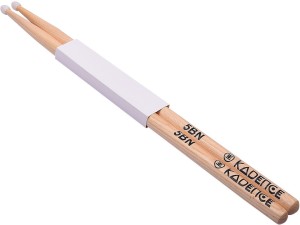 KADENCE Drum Stick Maple Wood Nylon Tip 5B Large Drumsticks