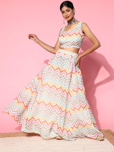 Shae by SASSAFRAS Women Ethnic Top Skirt Set