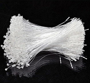 Flipkart.com | greengrow White Plastic Loop Lock Pins Tag Fastener Hook ...