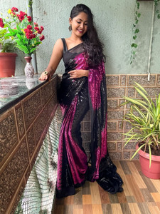 DDRS Fashion Embroidered Bollywood Georgette Saree