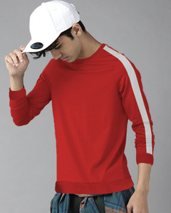 LIME Boys Colorblock Pure Cotton Regular T Shirt