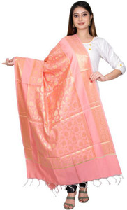 The SDF India Art Silk Woven Women Dupatta