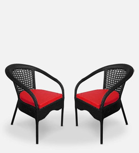 WildMonk Outdoor Chairs Wicker & Rattan Cane Outdoor Chair