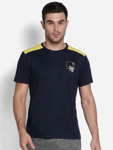 Wildcraft Colorblock Men Polo Neck Multicolor T-Shirt