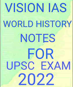 Vision Ias World History Notes For Upsc Exam 2022: Buy Vision Ias World ...