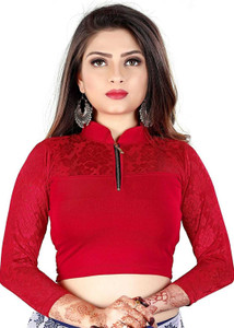 jptextile Band collar Women Blouse