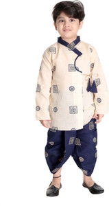 Smuktar garments Baby Boys Casual Dhoti & Kurta Set