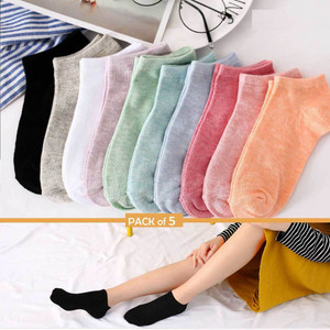 Bracevor Men & Women Solid Peds/Footie/No-Show, Low Cut