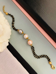 zenley Alloy Pearl Gold-plated Bracelet