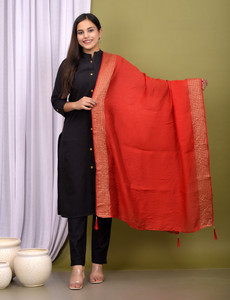 Ravaiyaa - Attitude Is Everything Pure Cotton Striped Women Dupatta