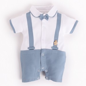 BabyGo Romper For Baby Boys Casual Solid Pure Cotton