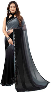 Shree Shyam Creation Self Design Bollywood Georgette Saree