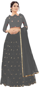 BATHANI CREATION Self Design Semi Stitched Lehenga Choli