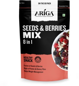 Ariga Foods Seeds & Berries Mix | 8 in 1 | Assorted Nuts