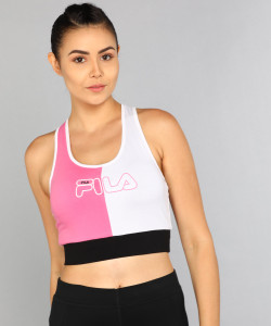 FILA ROSA Women Sports Non Padded Bra