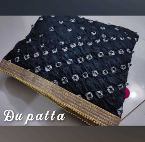 VL Group Silk Blend Printed Women Dupatta