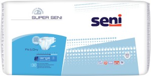 Seni Soft Super Underpads Adult Diapers - L