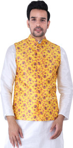 Sadree Sleeveless Printed Men Jacket