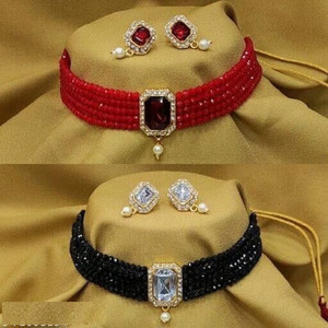 Aashish Imiiation Alloy Multicolor Jewellery Set