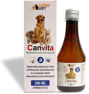 supervet Canvita Syrup (Multivitamin and Amino acids) for Dogs | Boosts