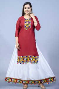 Bazzy Women Kurta Skirt Set