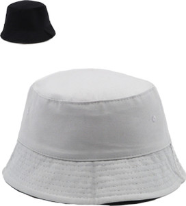 Jamont Unisex Bucket Hat Beach Sun Hat Fishing Hat Reversible Double-Side-Wear