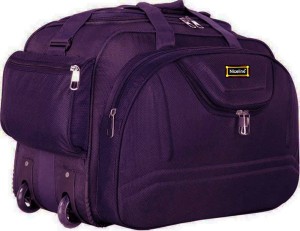 Nice Line Travel Duffel Bag With Roller Wheels For Both Men & Women Small Travel Bag  - Medium