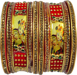 Anshi Creations Lac Bangle Set