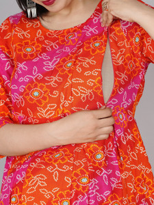 Jikonet Women Printed Anarkali Kurta