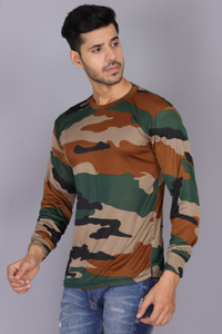 Jaksoxfast Printed Men Round Neck Multicolor T-Shirt