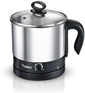 Prestige PMC 3.0+ Accessories(Idli Stand 3 plates, Egg Boiling Rack with Stand, Steamer) Multi Cooker Electric Kettle