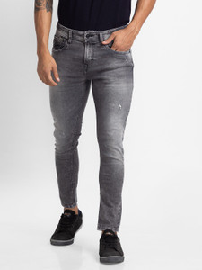 Spykar Slim Men Black Jeans