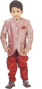 H & Highness Single Breasted Woven Boys Suit