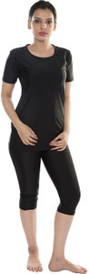 Rzlecort Solid Women Swimsuit