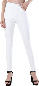 3BUTTERFLIES White Jegging