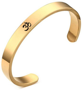 Uniqon Metal, Stainless Steel Gold-plated Kada