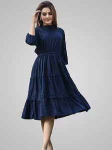 LA ROPA Women Solid Flared Kurta
