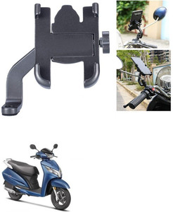 AutoGnix Mirror Fitting Metal Mobile Holder For Honda Activa 125 Bike  Mobile Holder Price in India Buy AutoGnix Mirror Fitting Metal Mobile  Holder