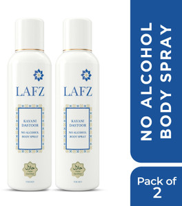 LAFZ Kayani Dastoor, No Alcohol Deodorant, Body Spray - For Men (300 ml Pack of 2) Body Spray  -  For Men