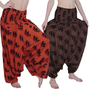 iCare Printed Cotton Blend Women Harem Pants