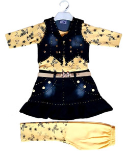 KIDZ CLOTHES Girls Party(Festive) Dress Legging