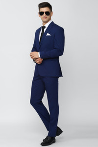 PETER ENGLAND Single Breasted Solid Men Suit