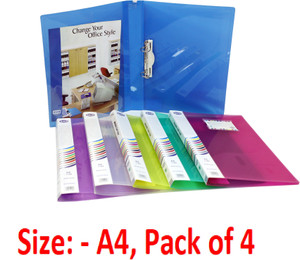 Flipkart.com | SAGA Polypropylene 25 MM Ring Binder File 2D Ring for A4 ...