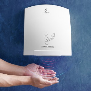 CUROVIT ABS Kelby Wall Mount Hand Dryer suitable for Hotels / Home Electric Skin & Hand Dryer Machine