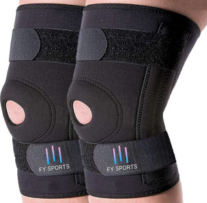 FY Sports Adjustable Cap Support Brace Sports Gym Running Arthritis Joint Pain Relief Knee Support